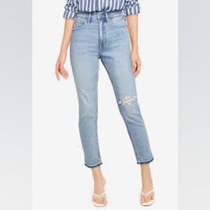 Gap womens cigarette high rise jeans